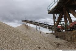 Photo Textures of  Gravel Mining Machine